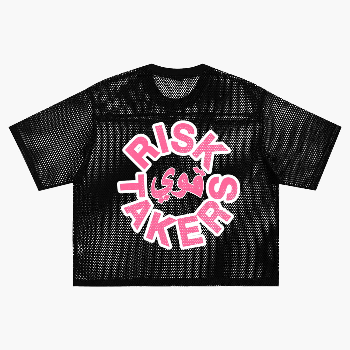See-through Boxy Net T-Shirt
