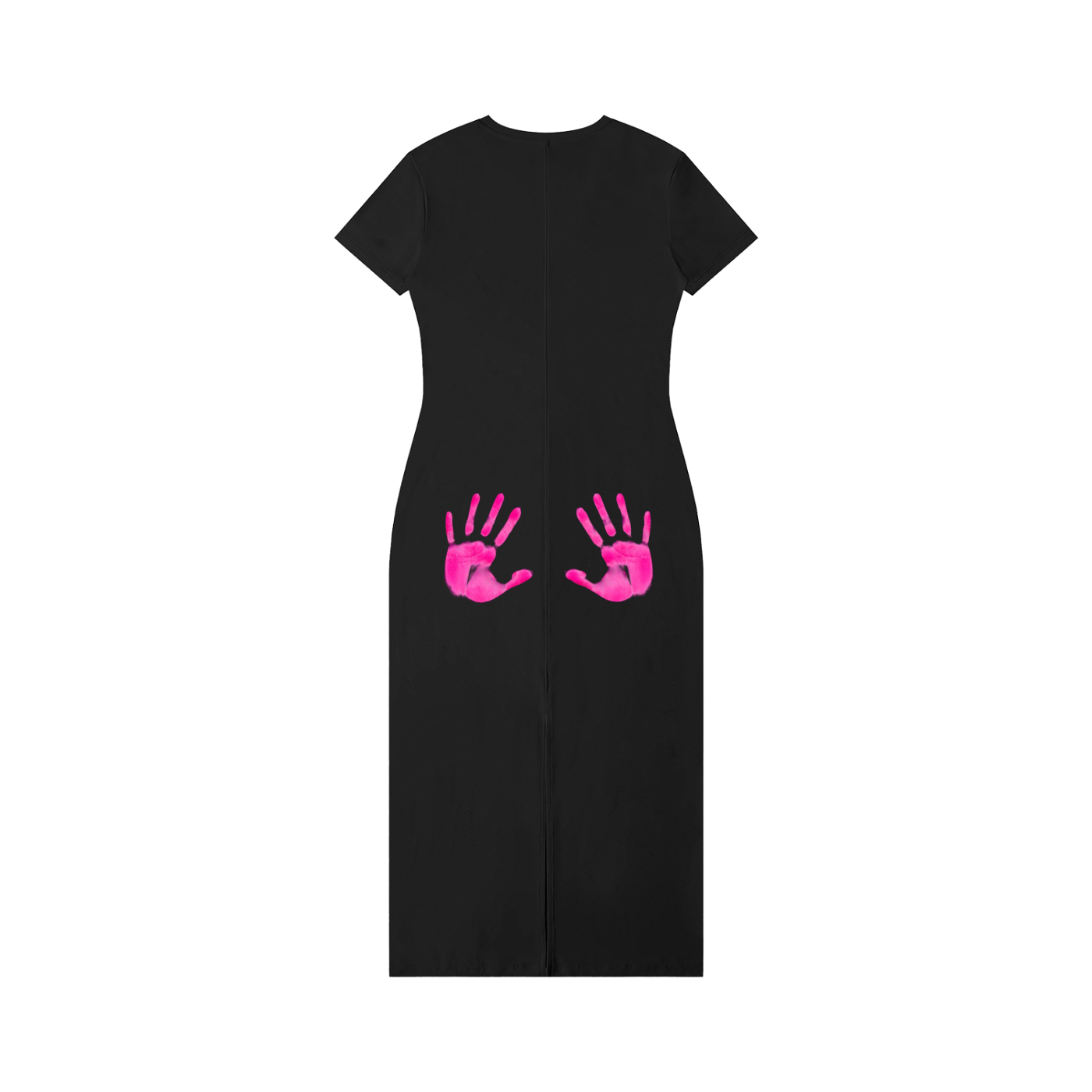 Women's V-Neck Short Sleeve Maxi Dress
