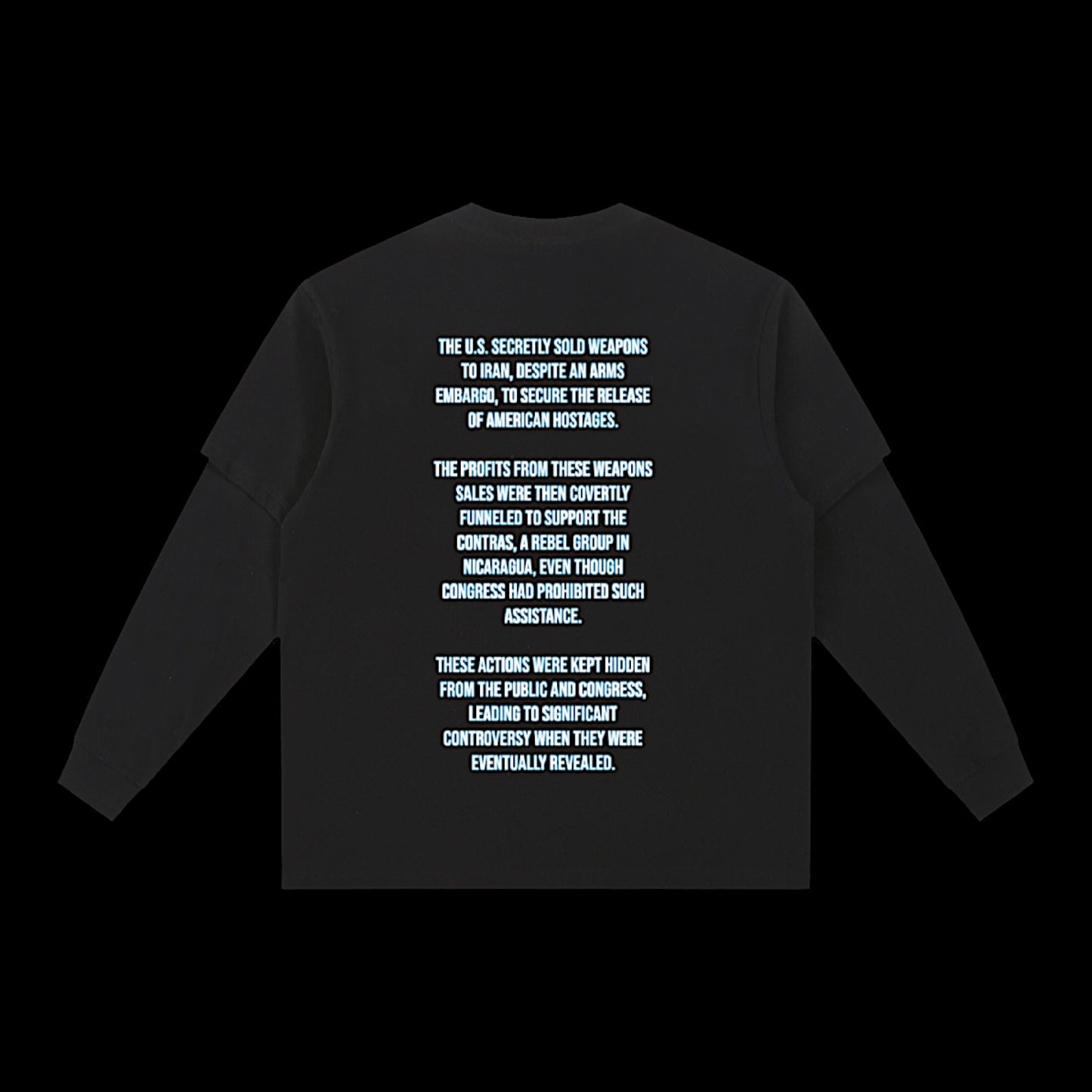 Layered Long Sleeve Oversized Tee