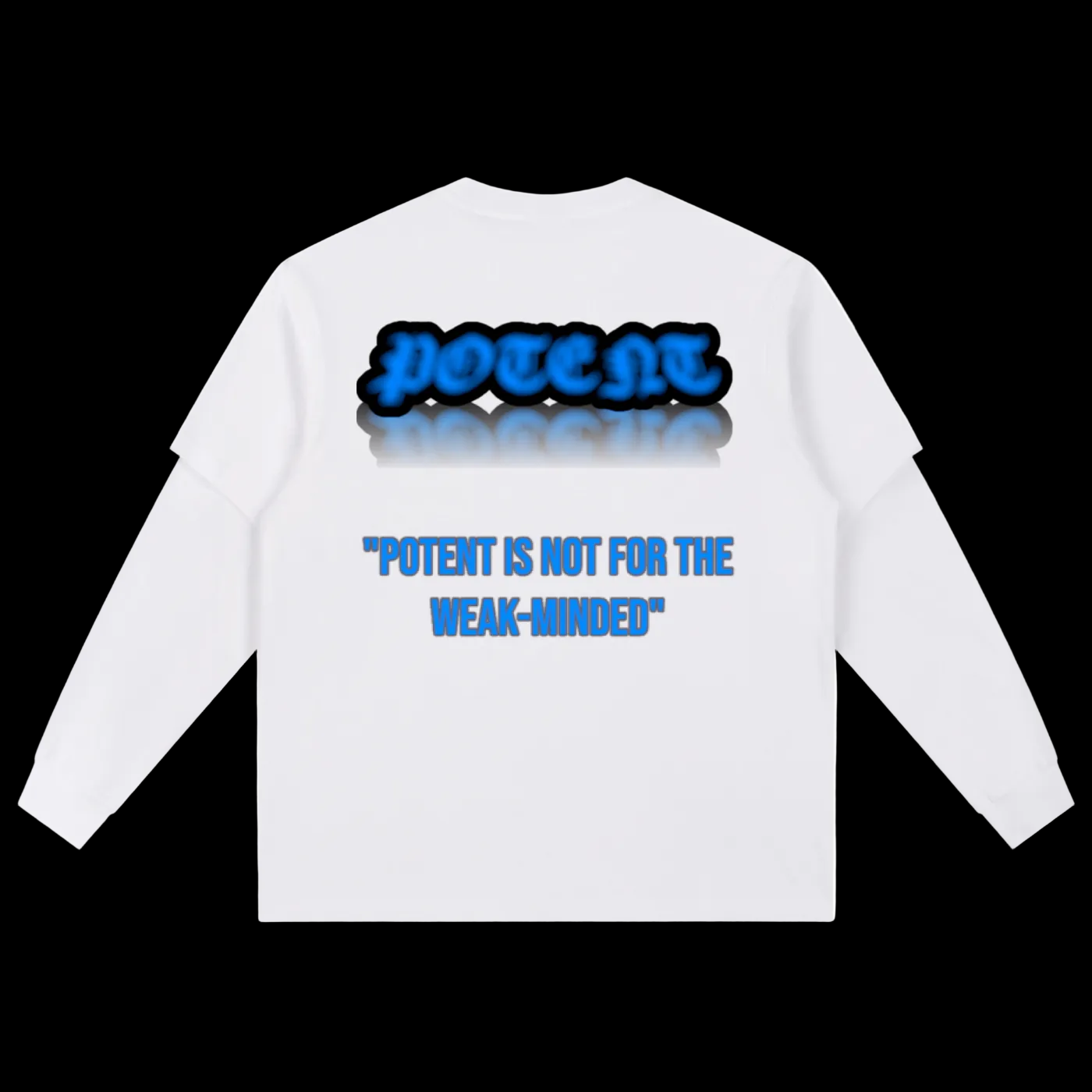 Layered Long Sleeve Oversized Tee