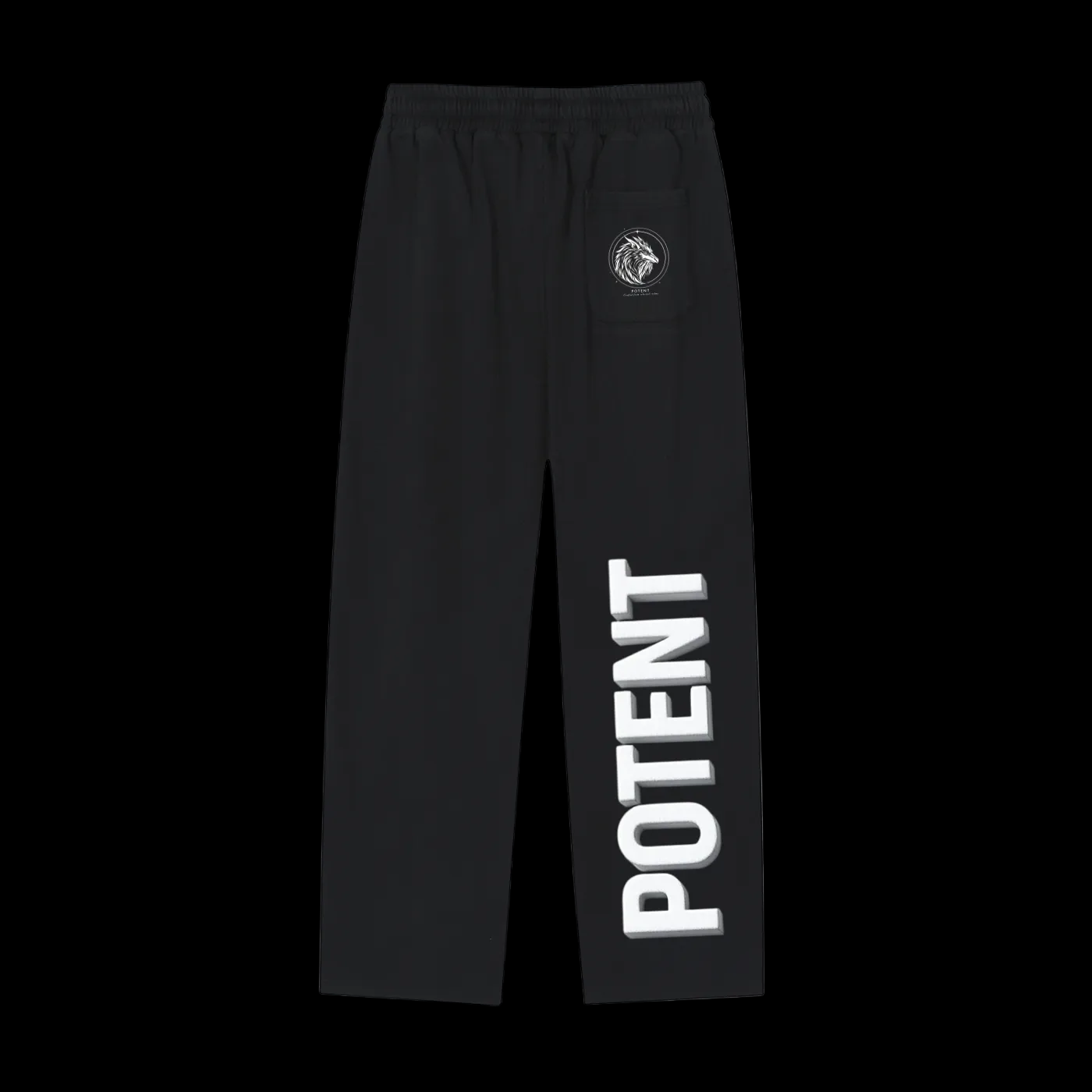 Reflection Striped Straight-Leg Sweatpants