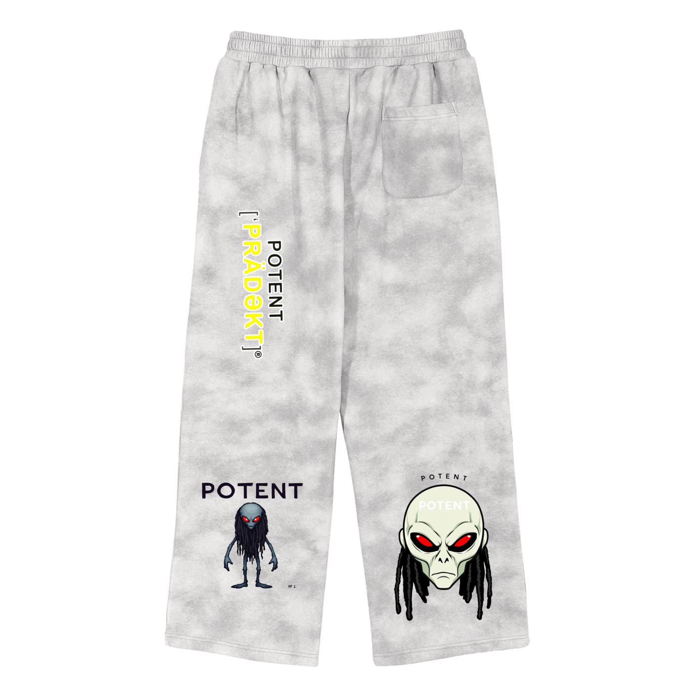 Dirty Washed Fleece Sweatpants