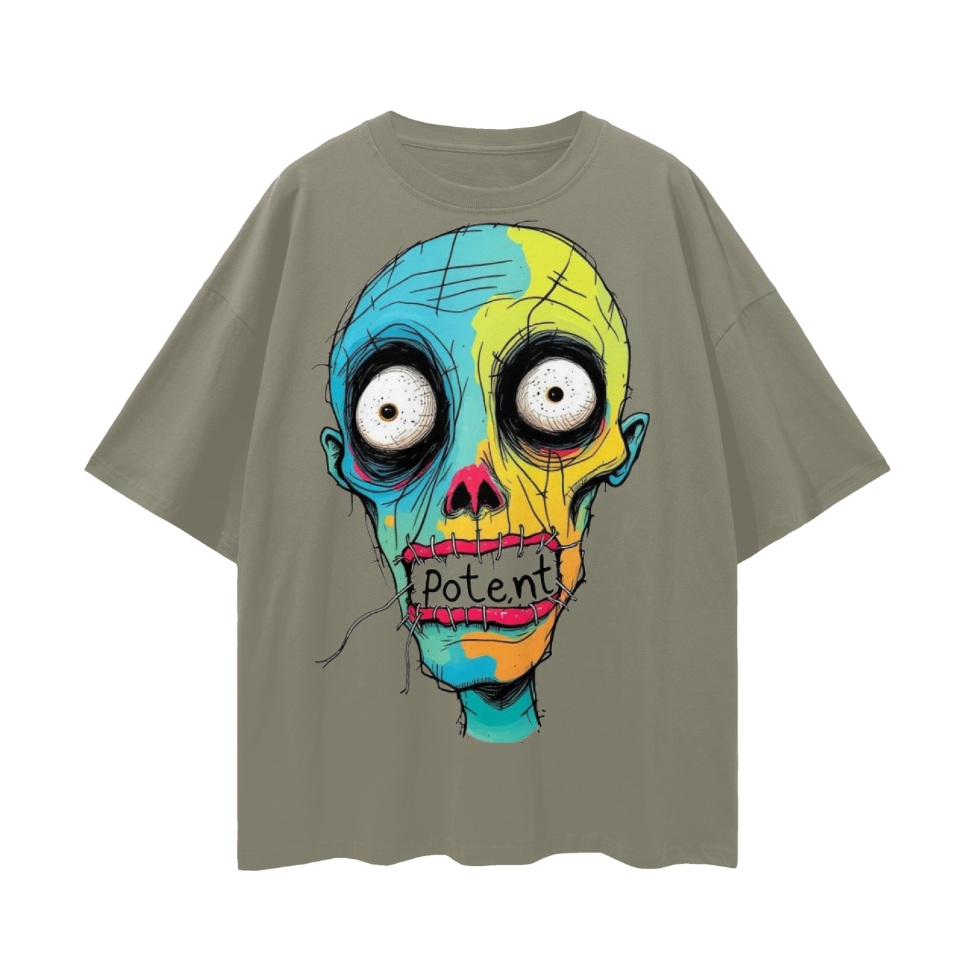 Streetwear Loose Drop Shoulder T-Shirt