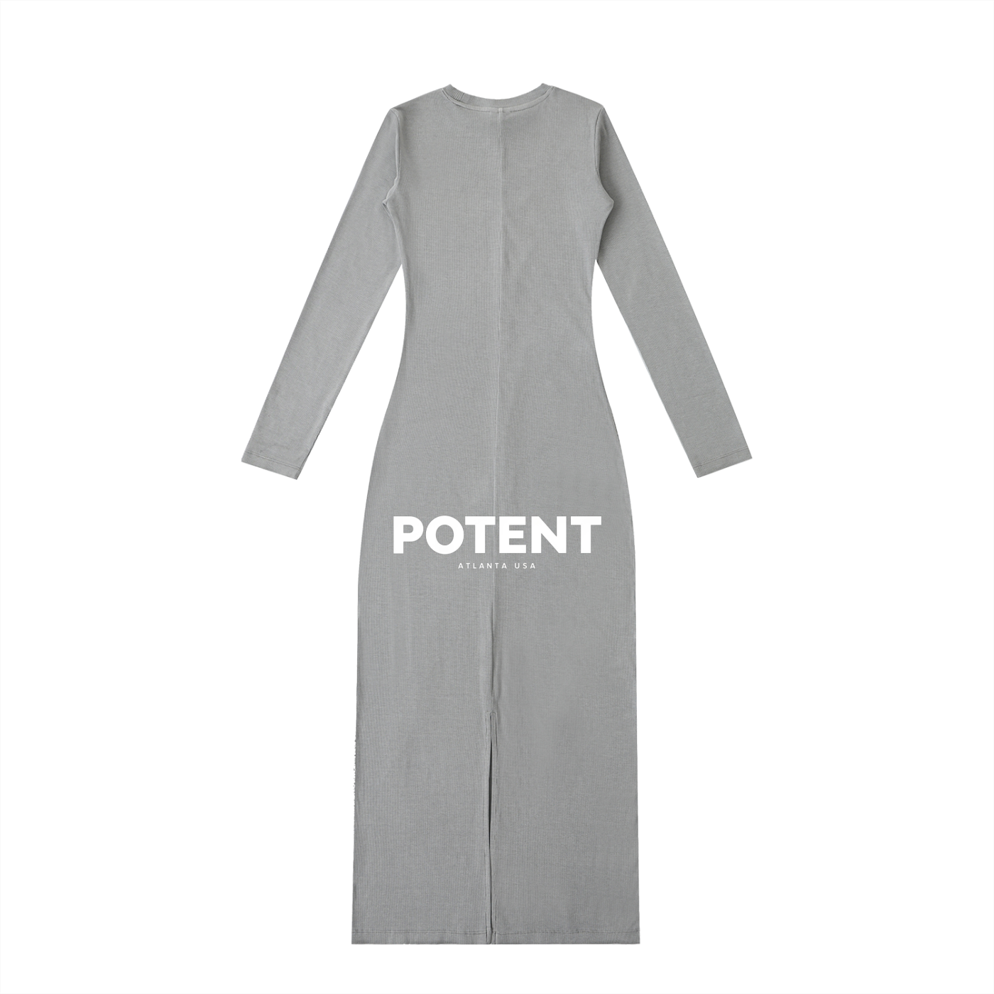 Dyed Washed Slit Maxi Dress