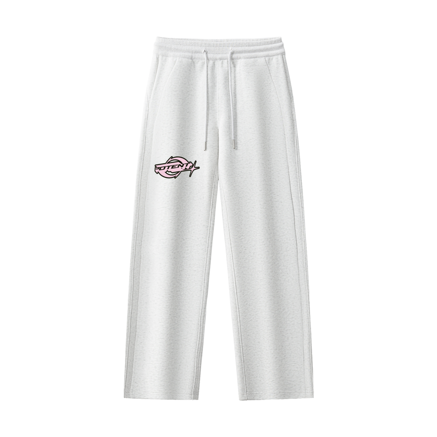 Essential Drawstring Straight-Leg Sweatpants