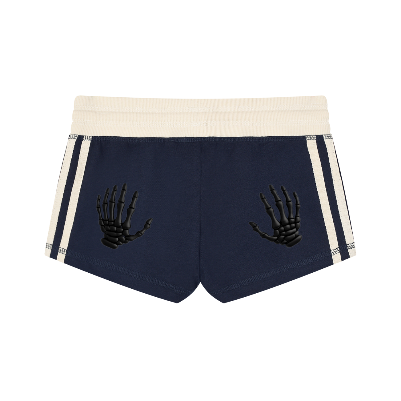 Women's Contrast Stripe Track Shorts