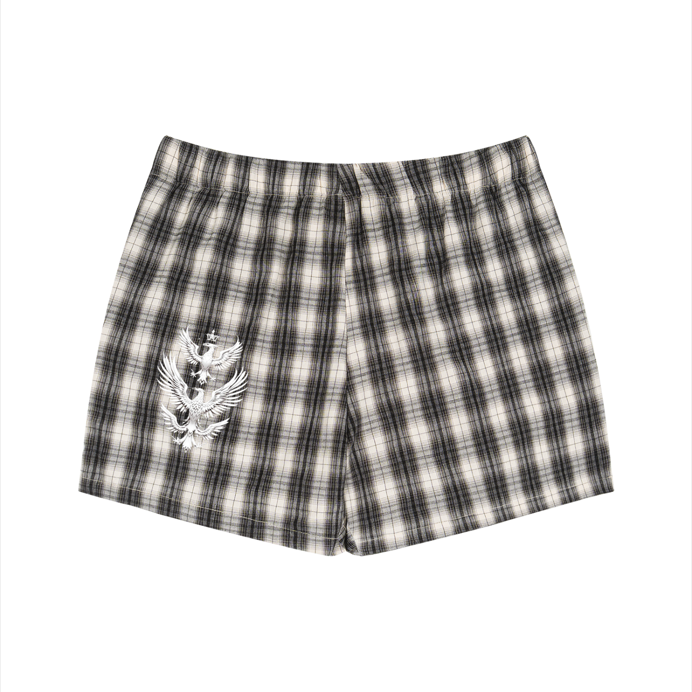 Unisex Plaid Shorts