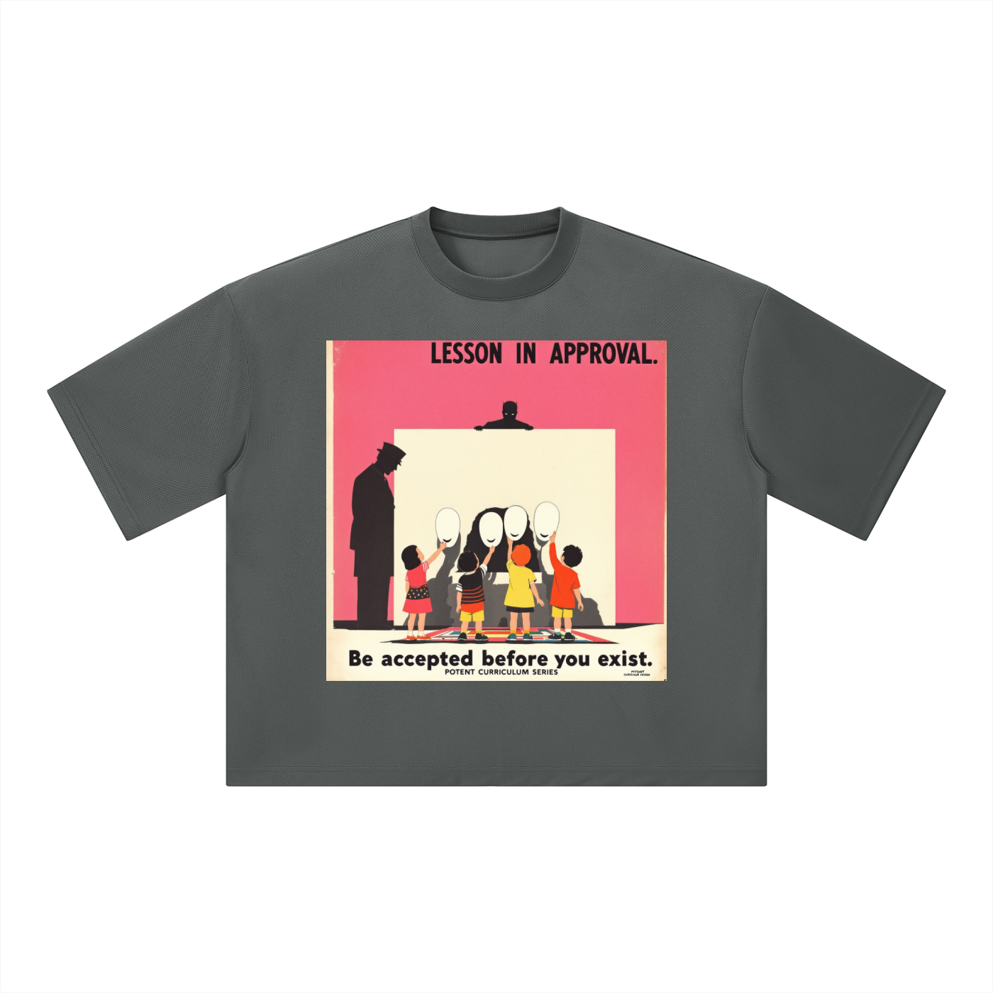 Unisex Boxy Mesh Crewneck T-Shirt