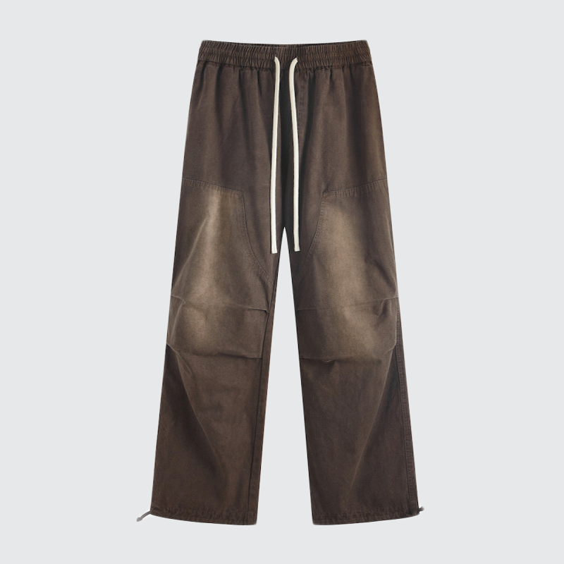 Heavyweight Vintage Washed Monkey Wash Lumberjack Work Pants(270GSM)