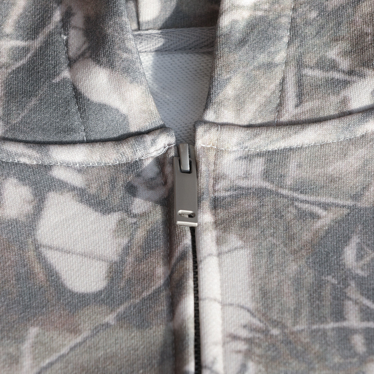 Unisex 100% Cotton Heavyweight French Terry Camo Zip-Up Hoodie (400 GSM)