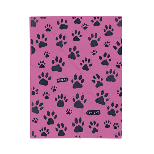 POTENT Velveteen Plush Blanket