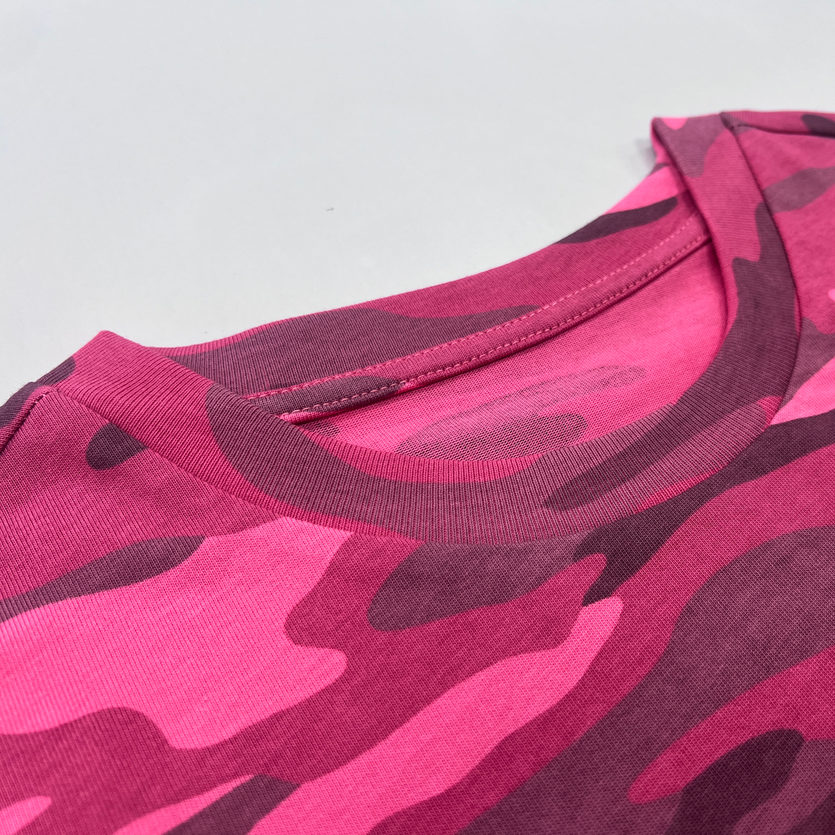 Unisex Heavyweight Cotton Rose Camo Oversized T-Shirt (270GSM)