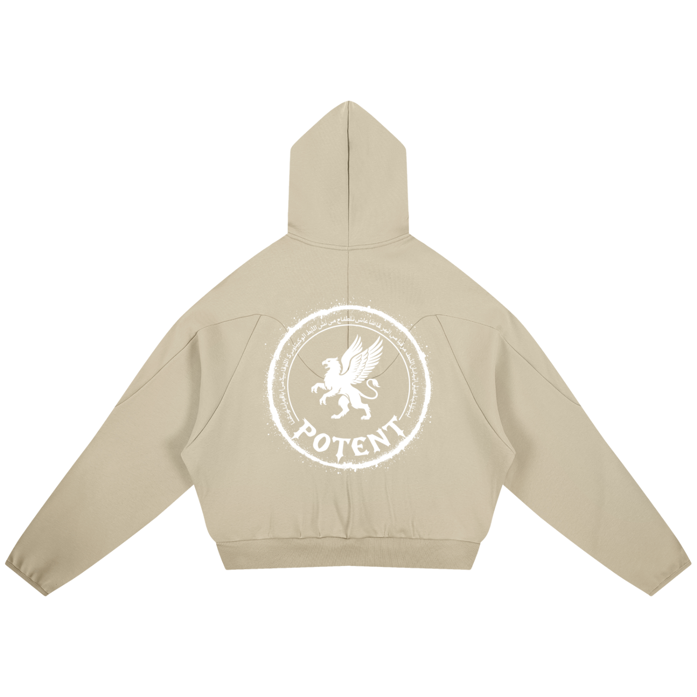 Curved Panel Raglan Hoodie 350 GSM