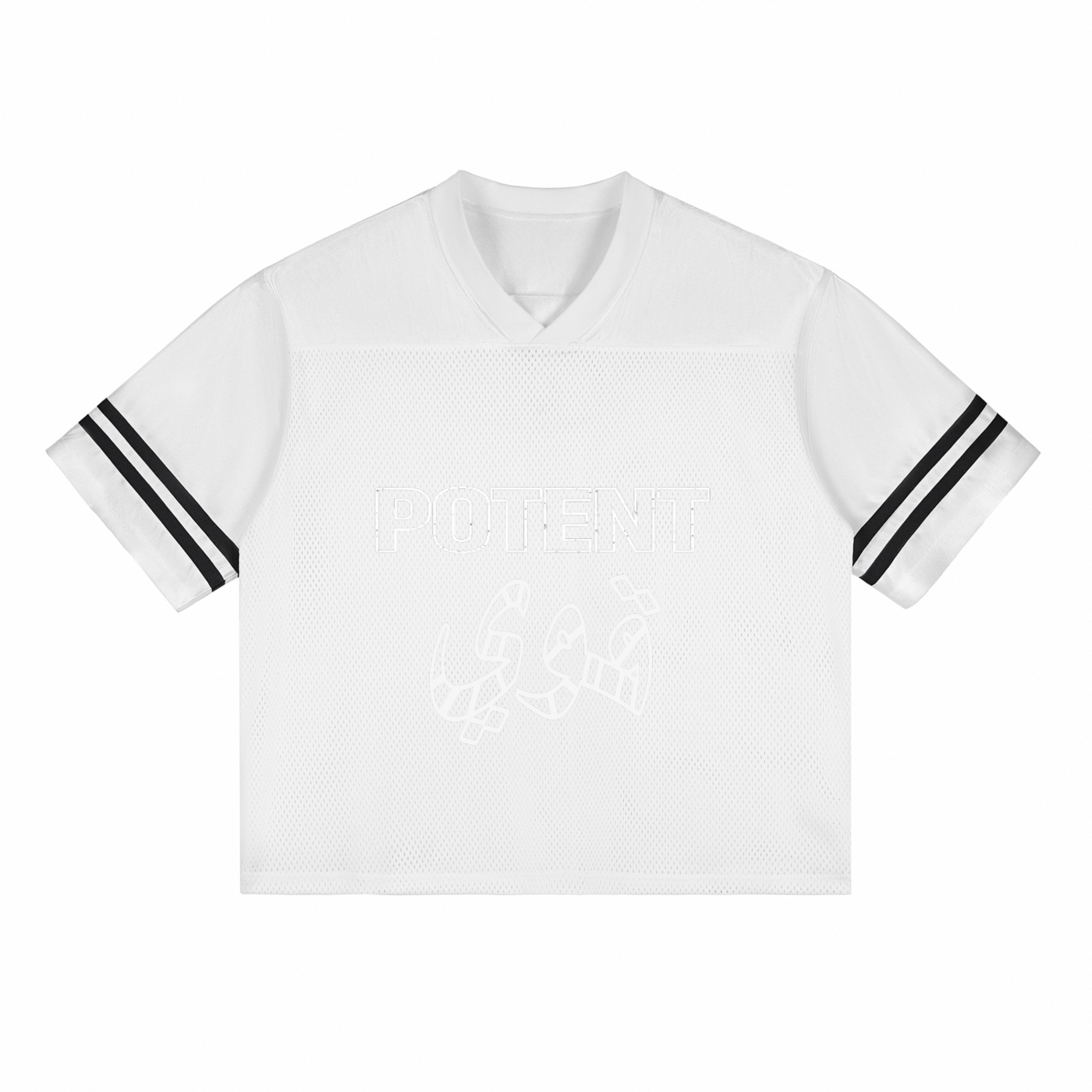 Taped Mesh T-Shirt