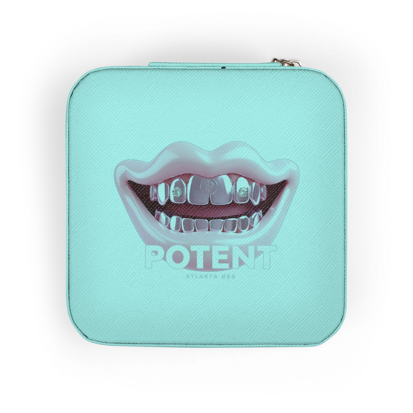 POTENT Mini Jewelry  Case — Nft skins Graphic "Potent" Design