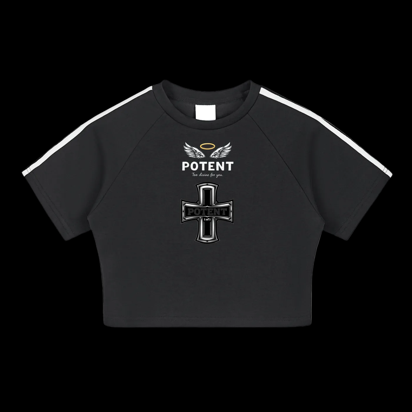 Taped Cooling Performance Crop Top