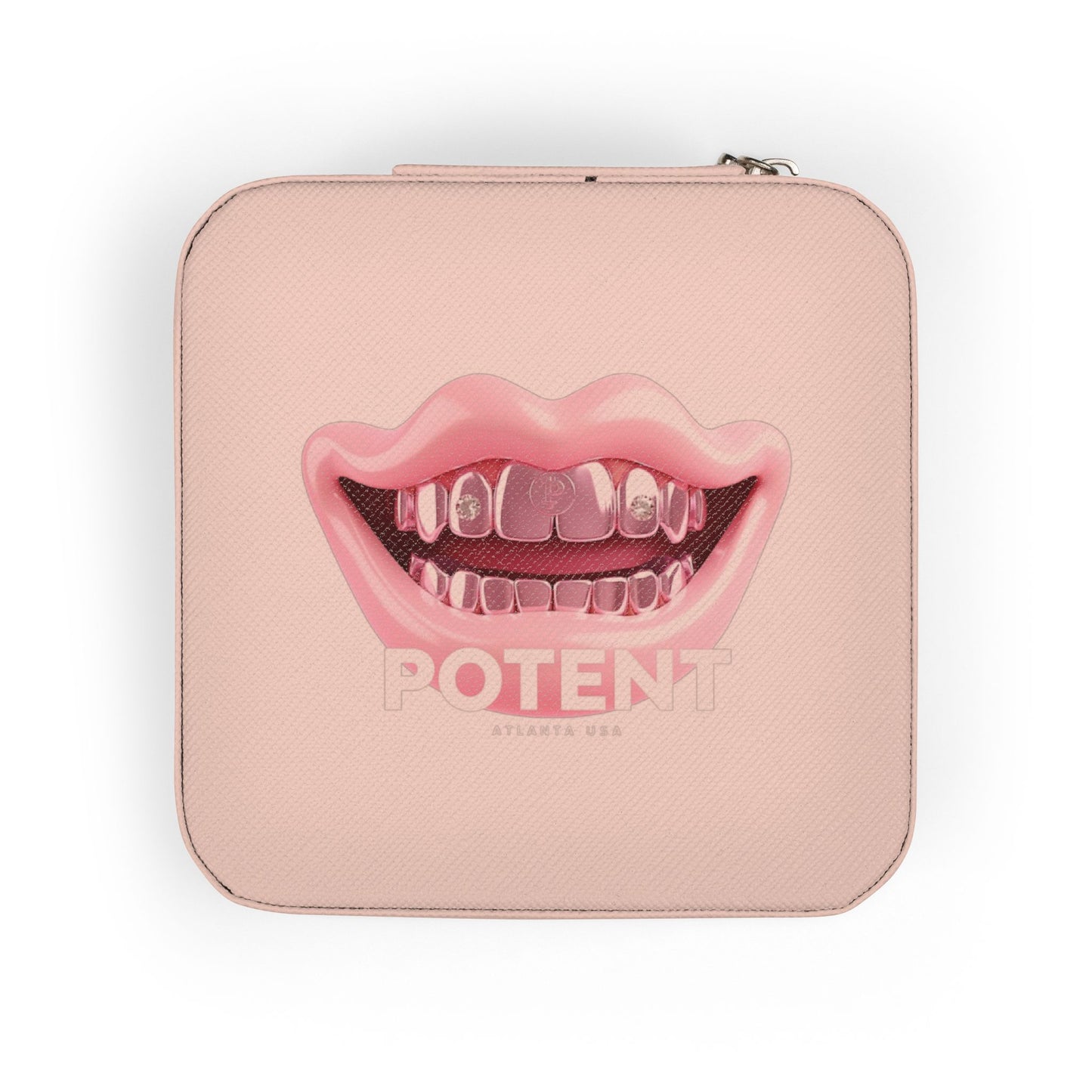 POTENT Mini Jewelry  Case — Nft skins Graphic "Potent" Design