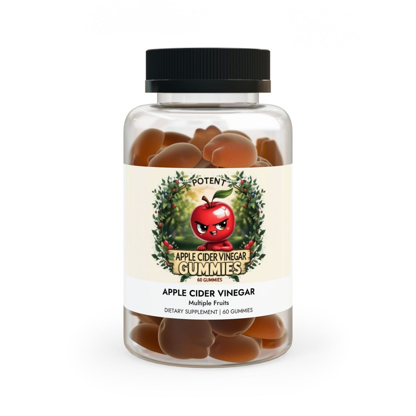 Apple Cider Vinegar Gummies (60 Gummies)