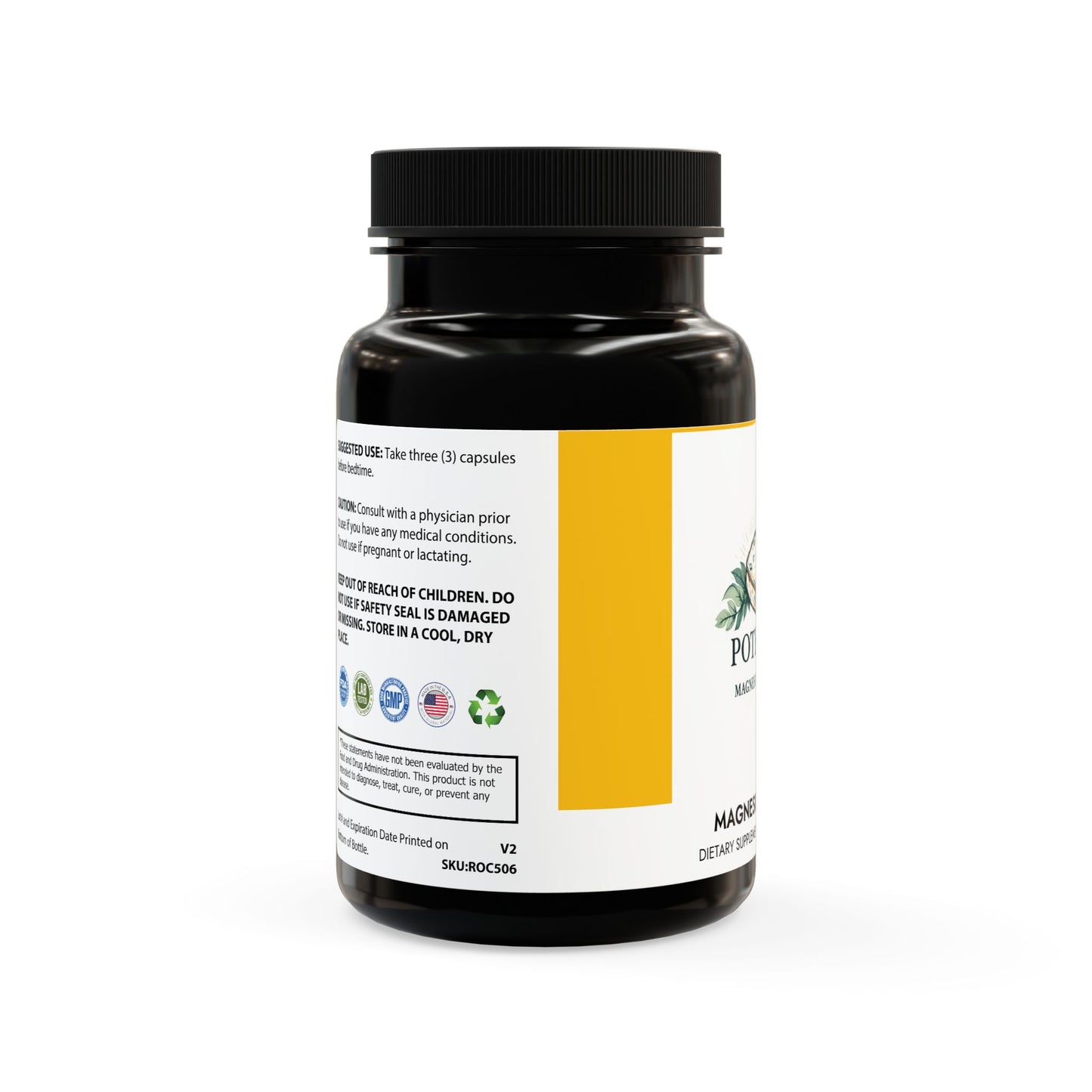 Magnesium Zinc Supplement (90 Capsules)