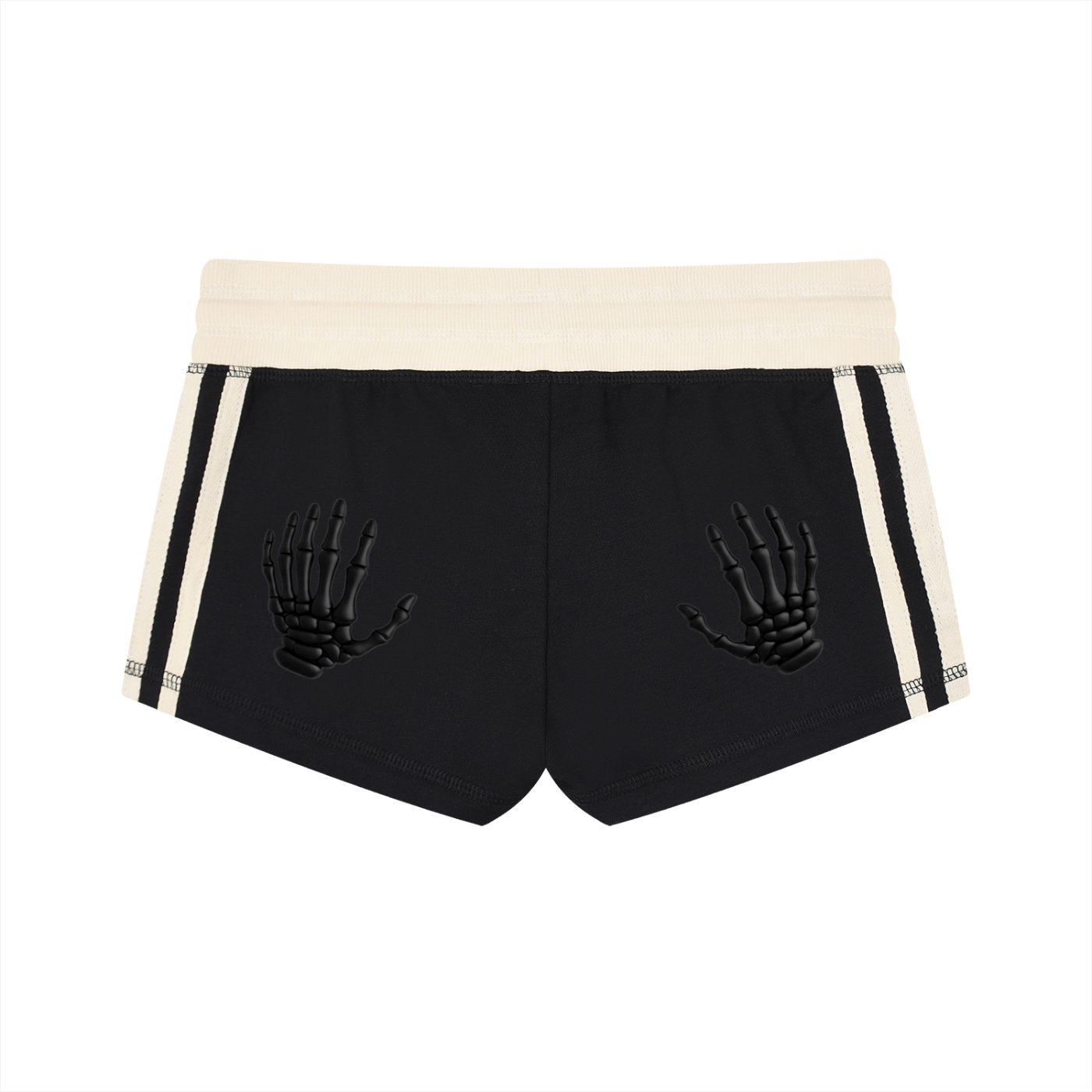 Women's Contrast Stripe Track Shorts