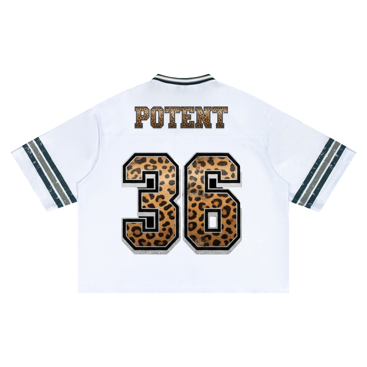 Unisex Boxy Striped Soccer Jersey