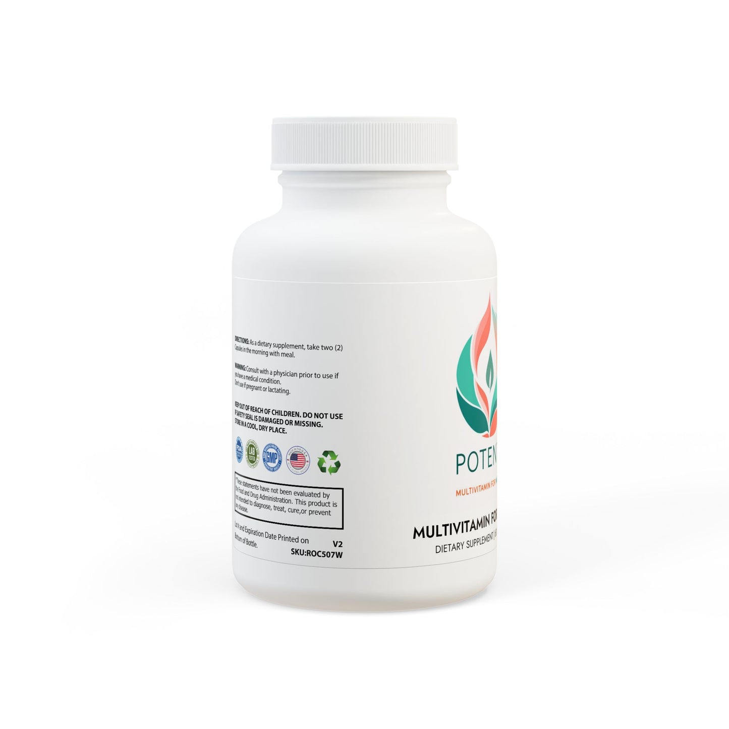 POTENTS Multivitamin for Women Supplement (60 Capsules)