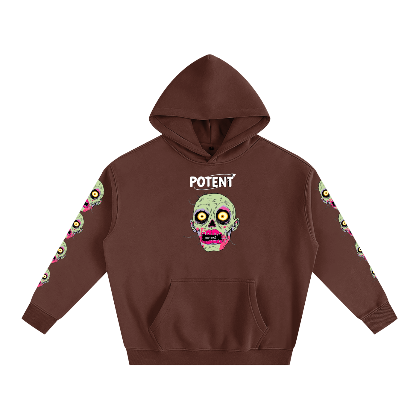 Oversize Fleeced Hoodie 350 GSM