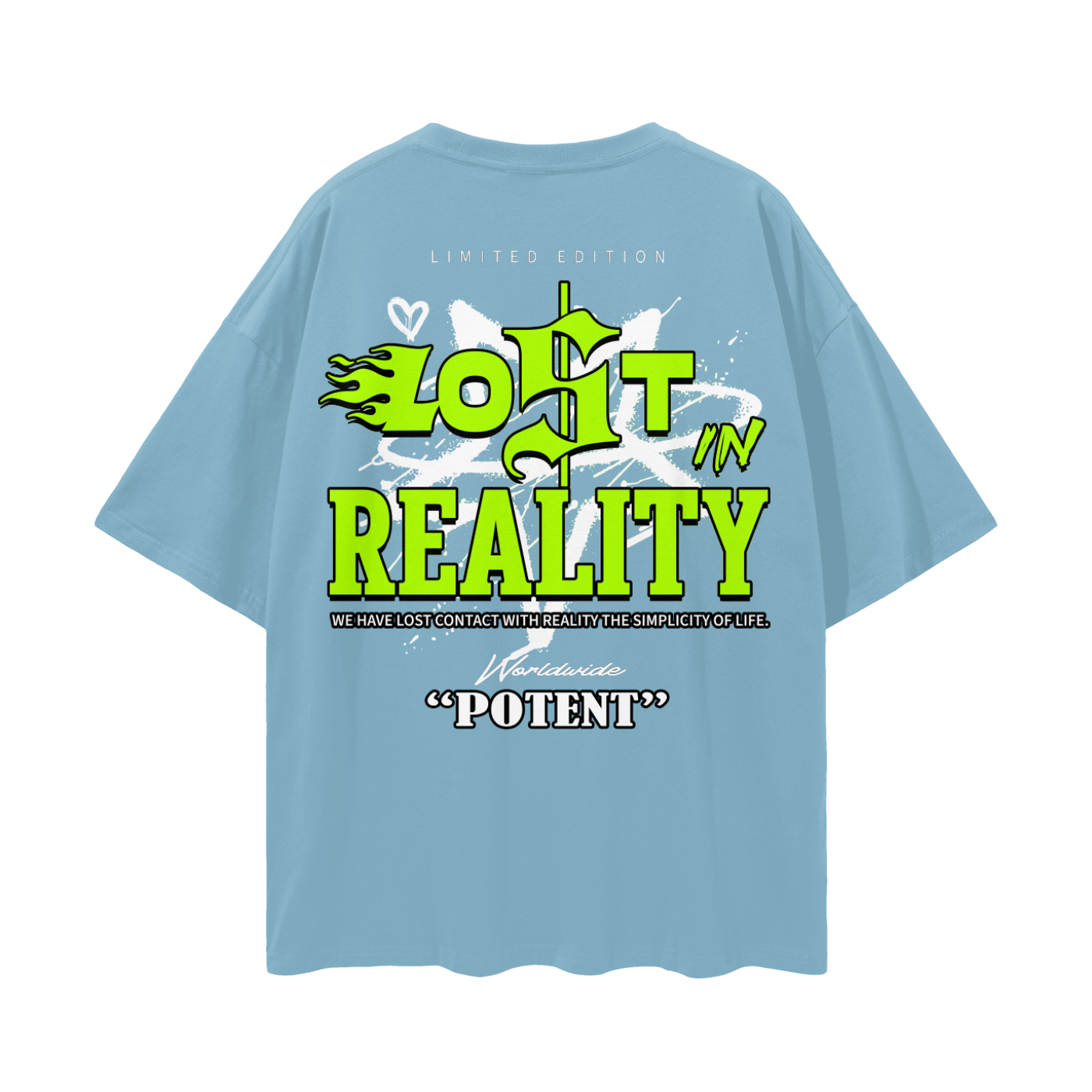 Streetwear Loose Drop Shoulder T-Shirt