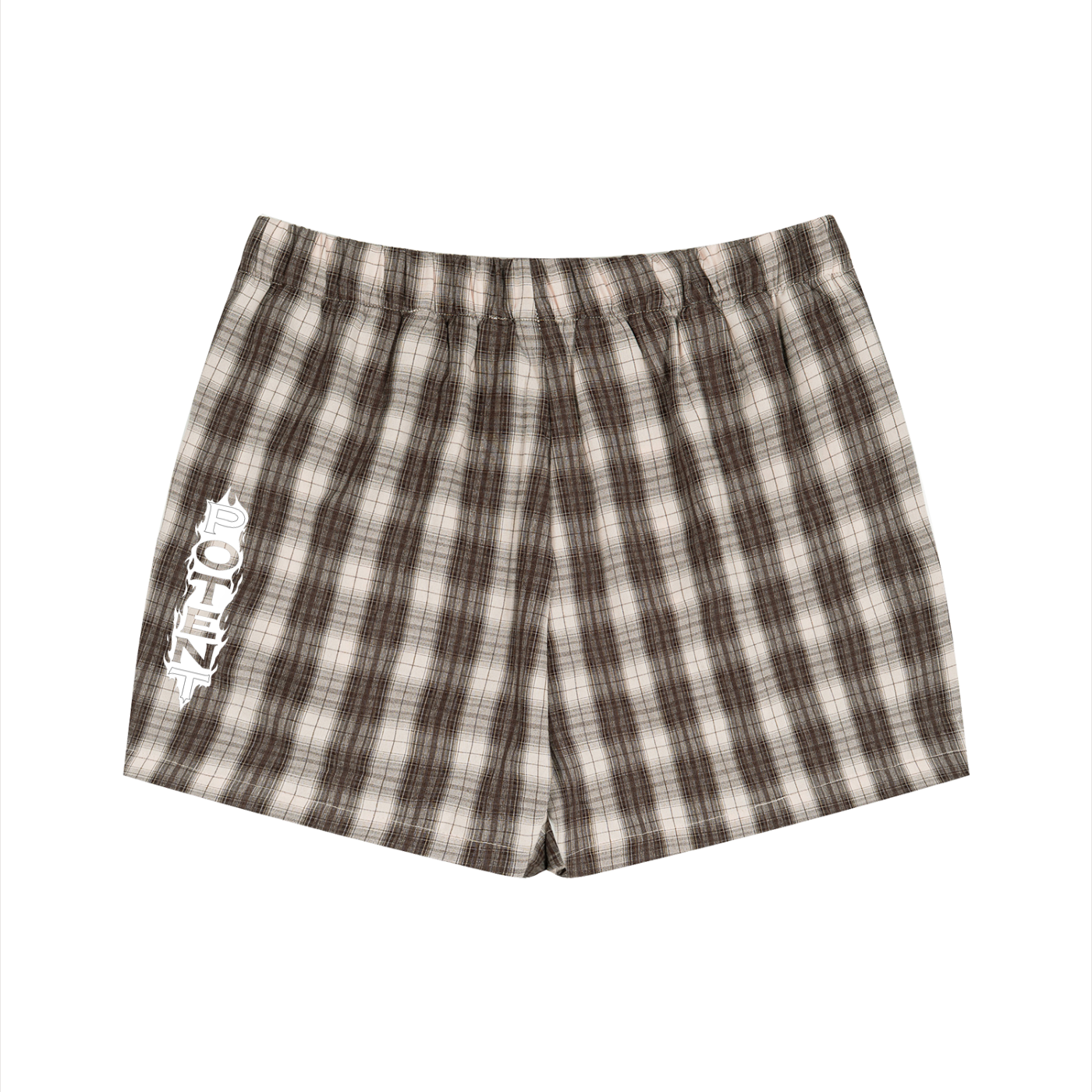 Unisex Plaid Shorts