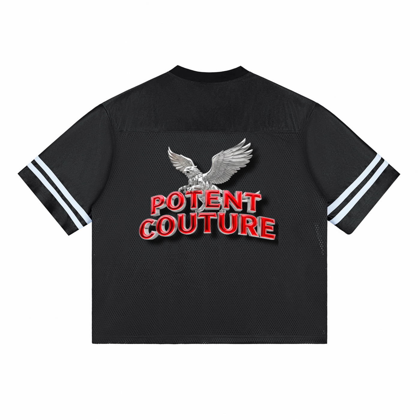 Taped Mesh T-Shirt