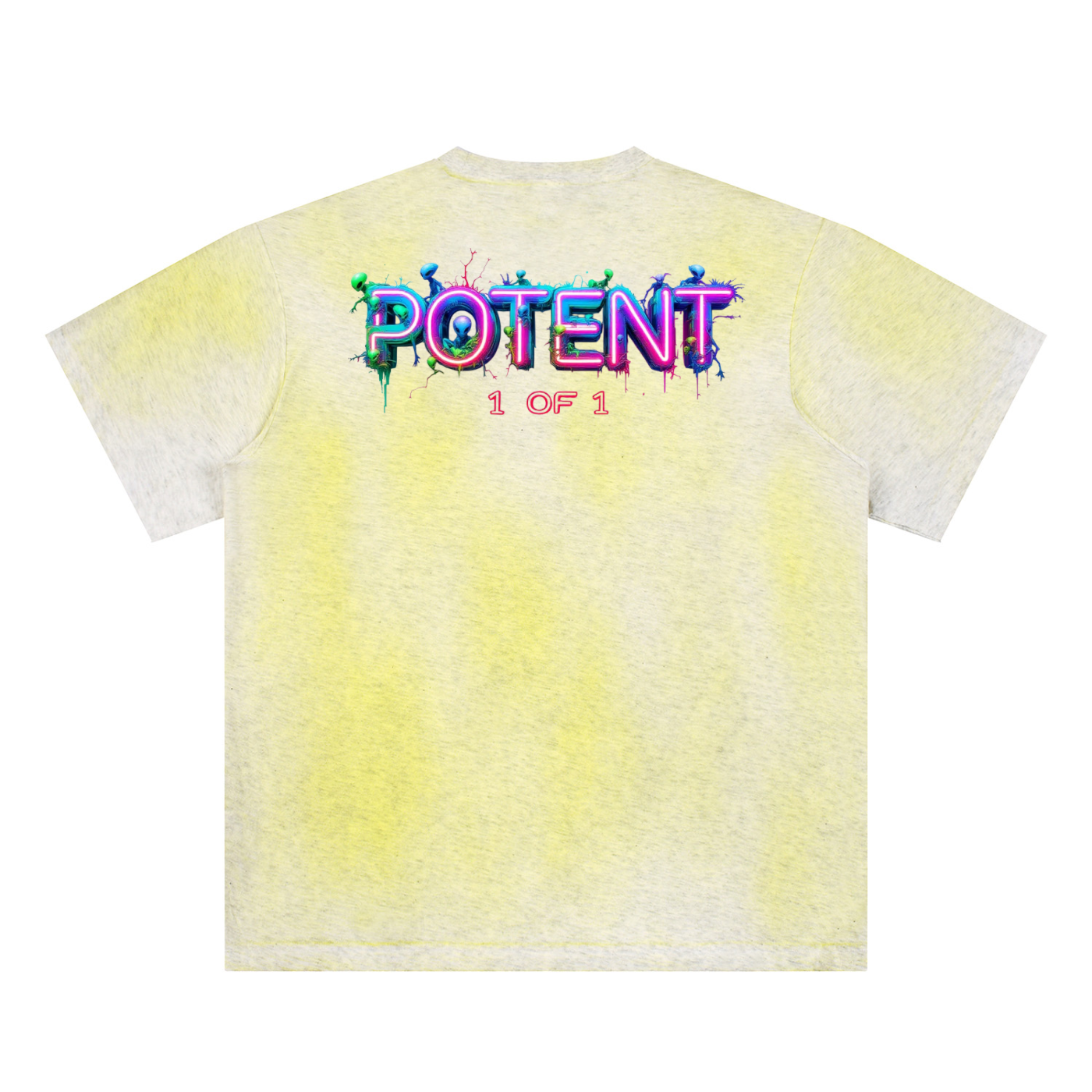 Sun Fade Hand-Painted T-Shirt