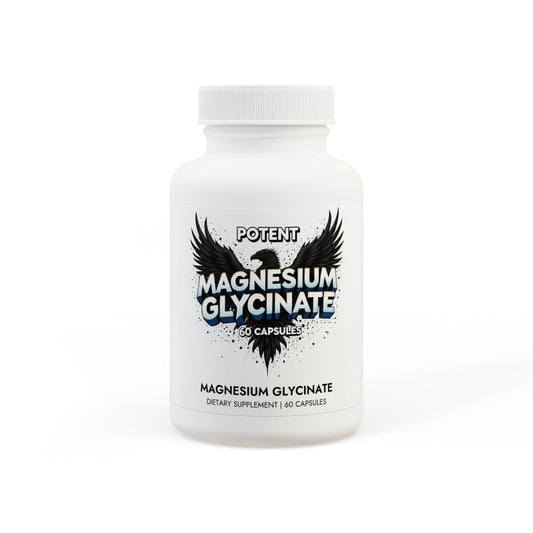 Magnesium Glycinate Supplement (60 Capsules)