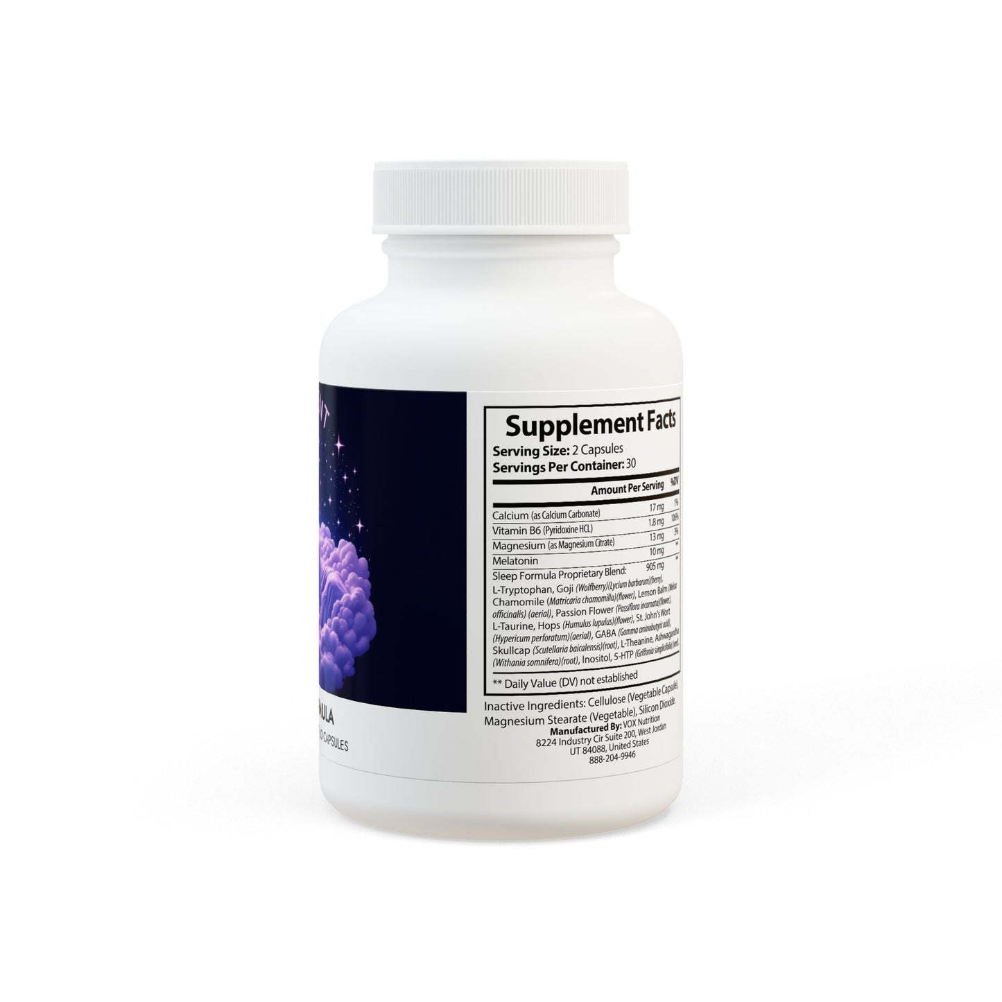 POTENT' Sleep Supplement (60 Capsules)
