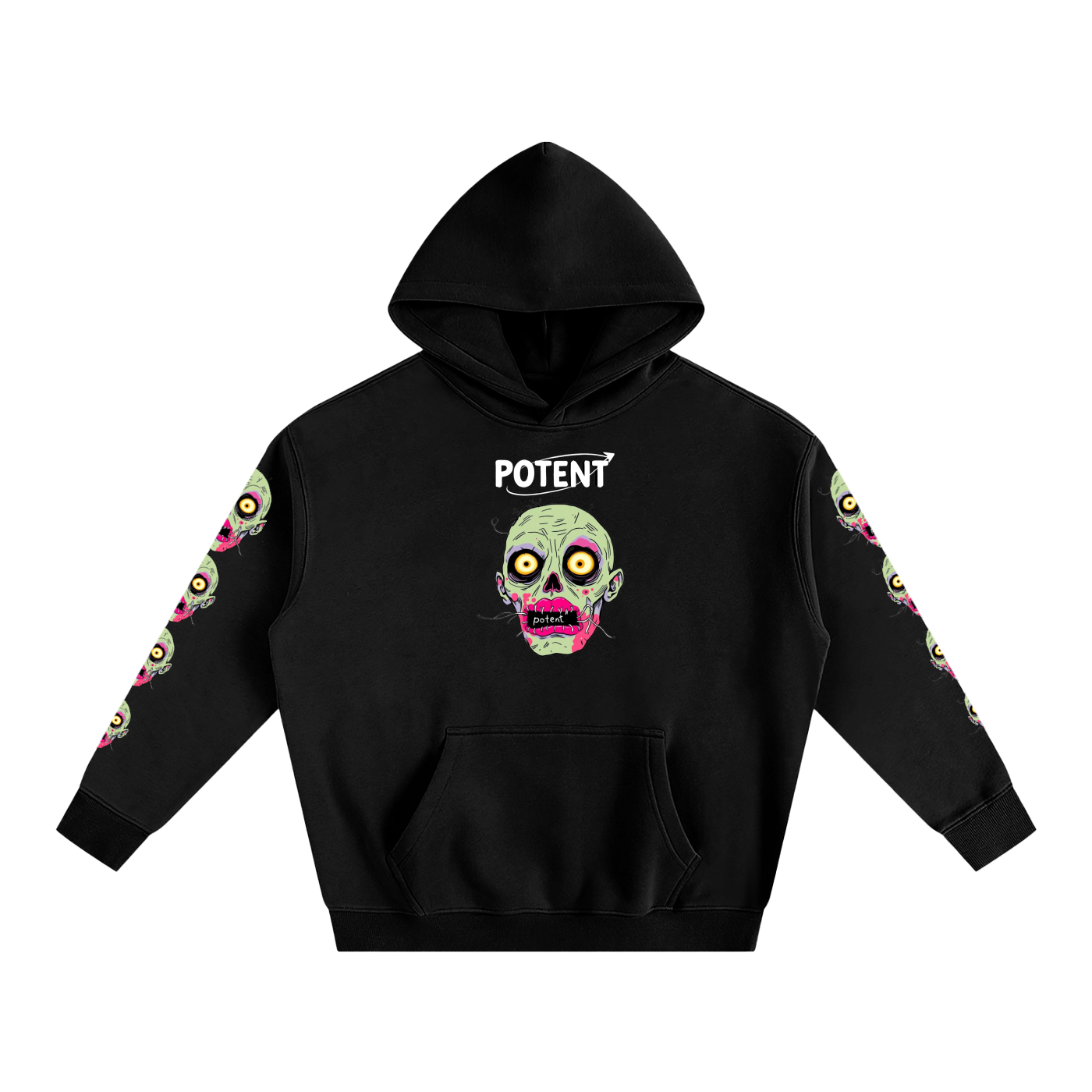 Oversize Fleeced Hoodie 350 GSM