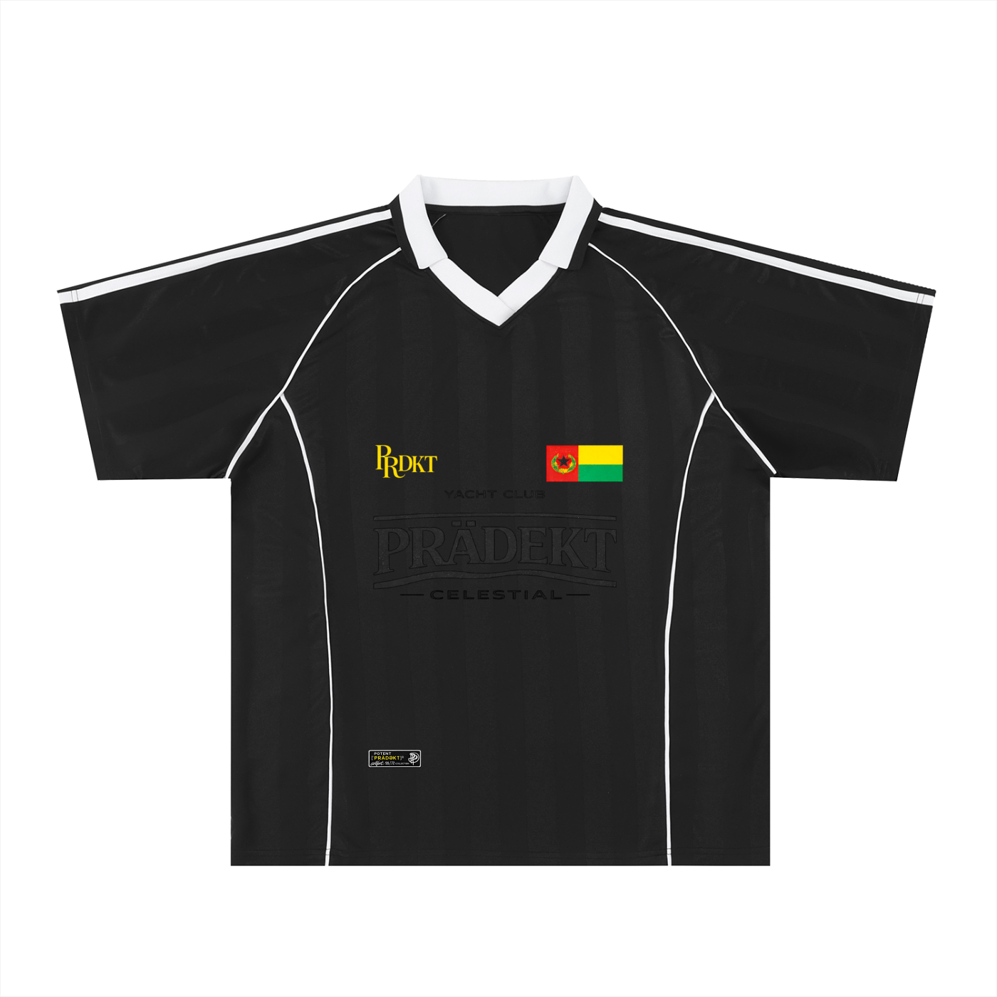 Shadow Stripe Collared Soccer Jersey