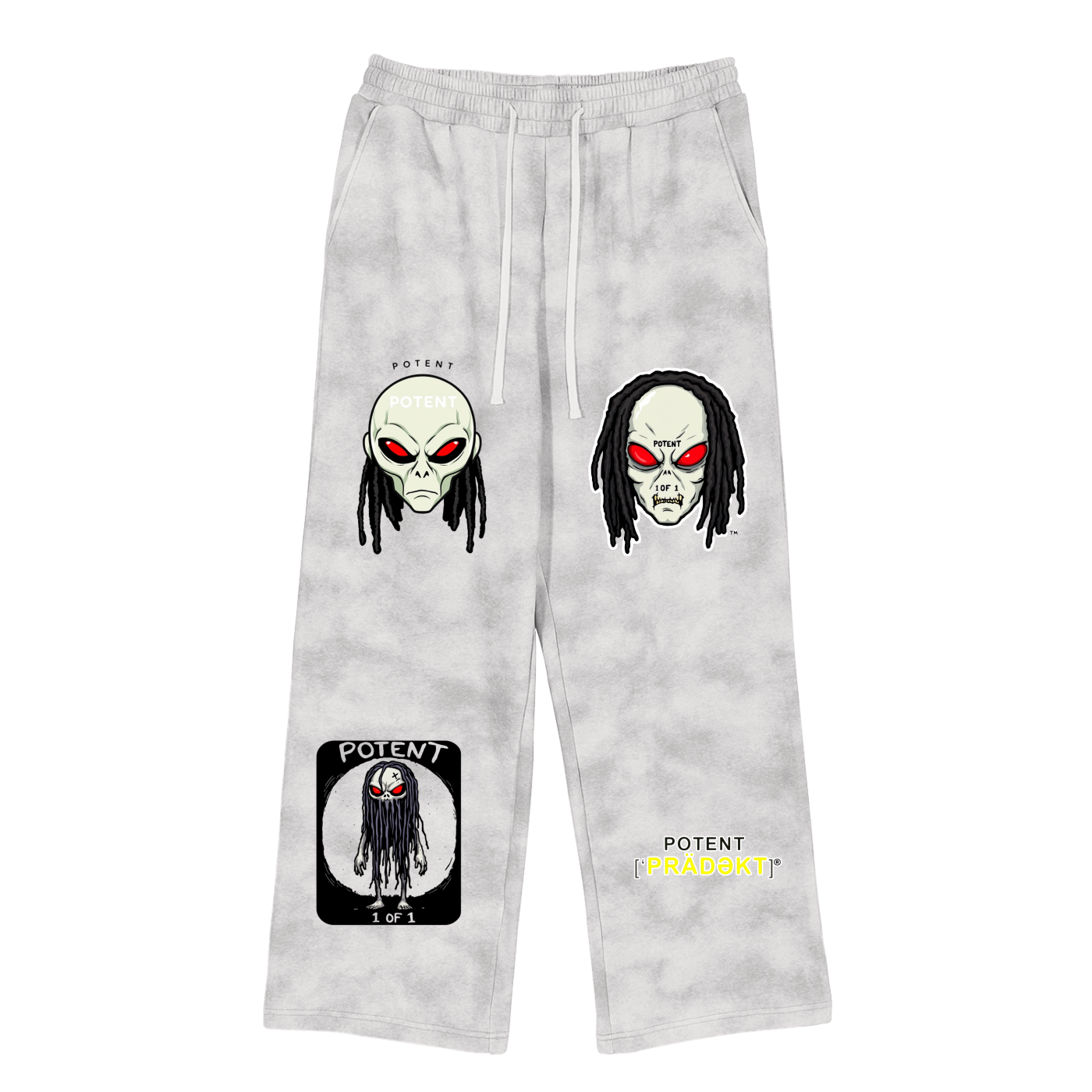 Dirty Washed Fleece Sweatpants