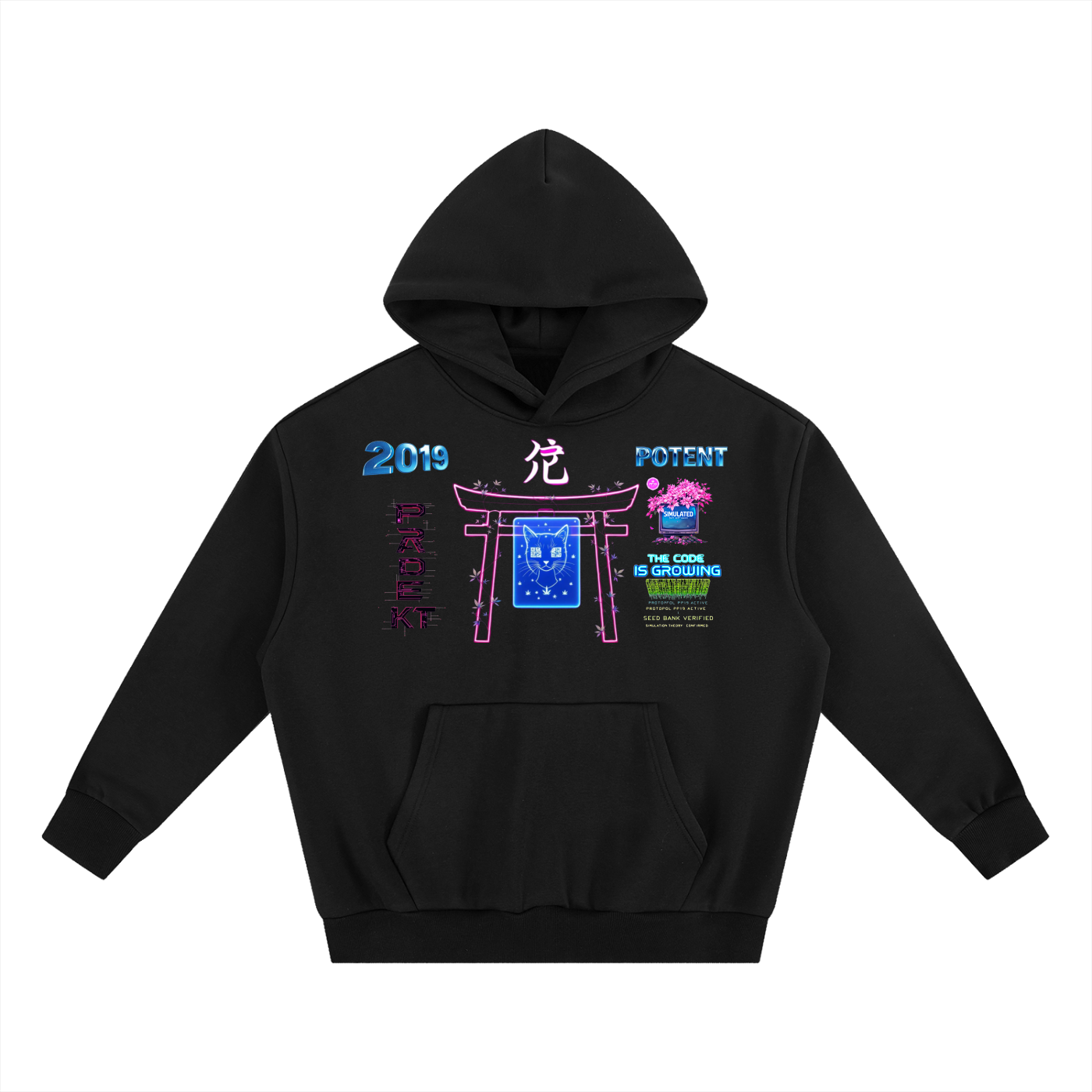 Essential Heavyweight Boxy Fleece Hoodie 500 GSM