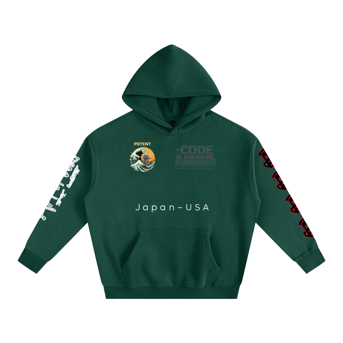 Oversize Fleeced Hoodie