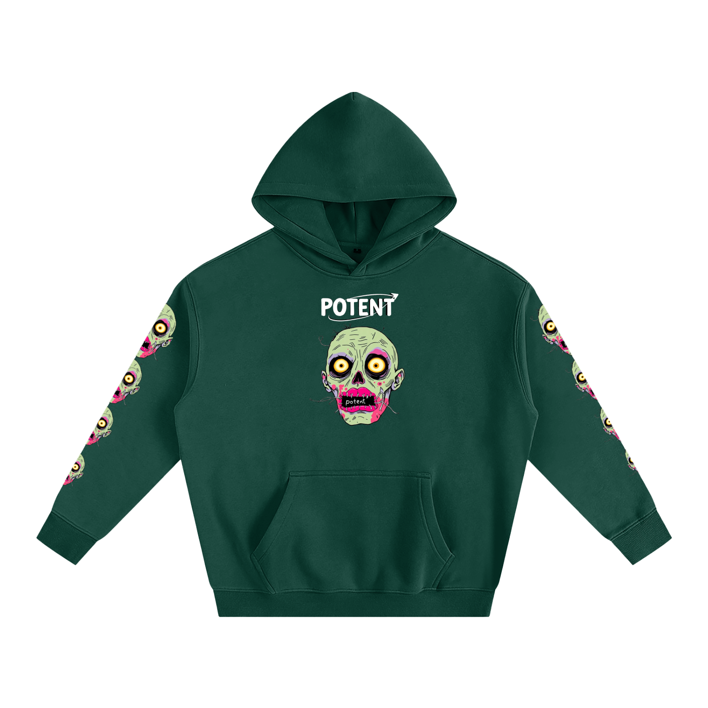 Oversize Fleeced Hoodie 350 GSM