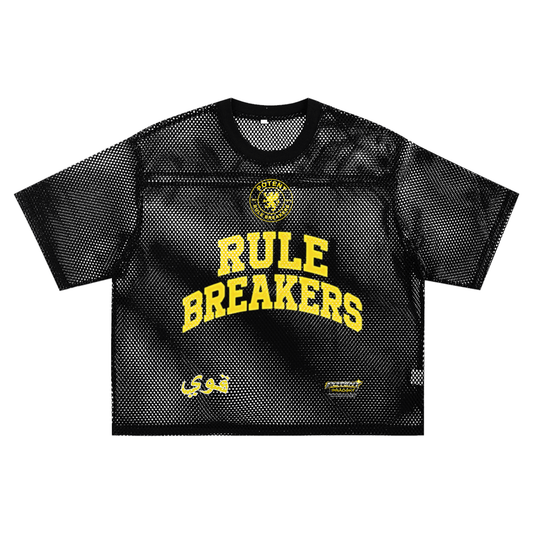 See-through Boxy Net T-Shirt