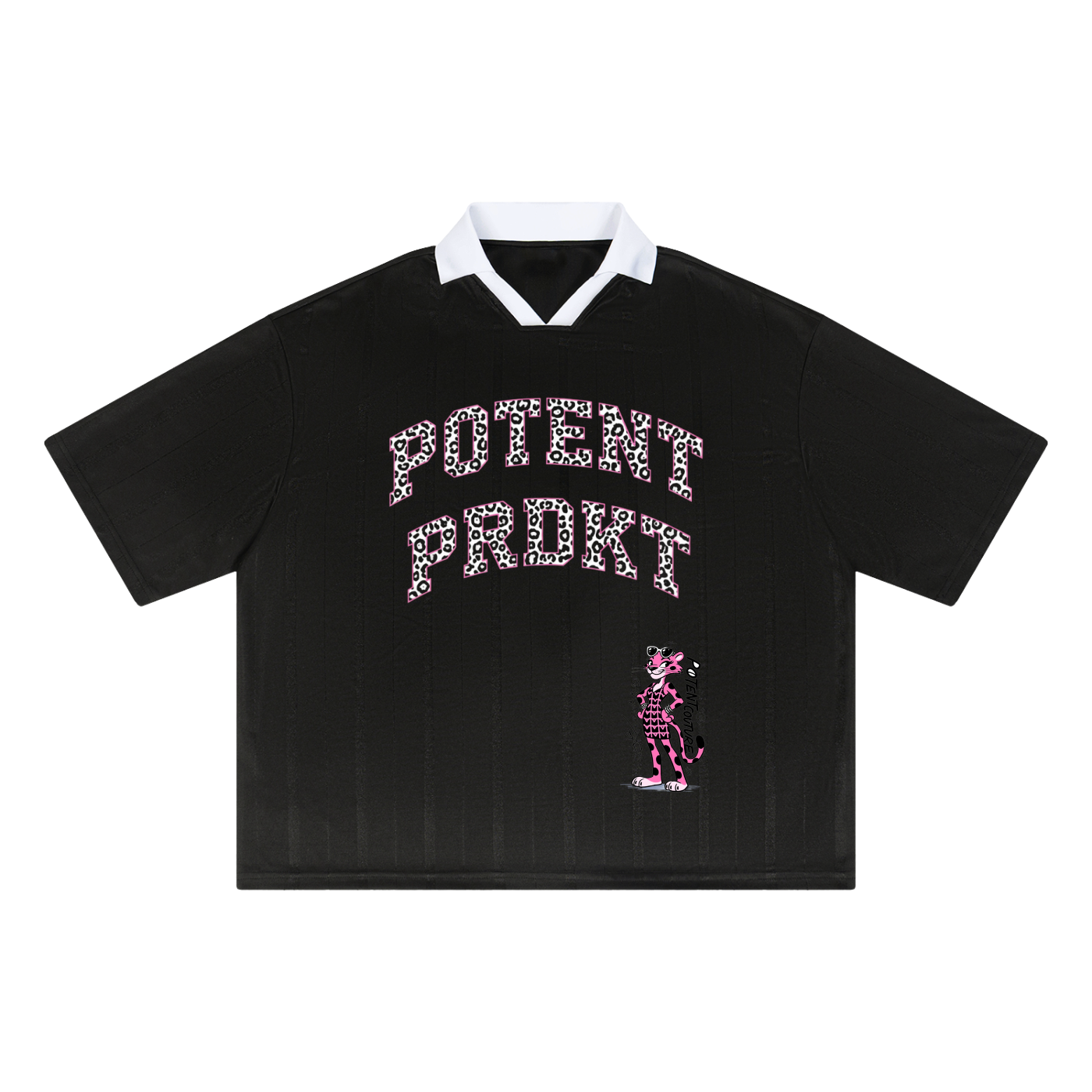 Unisex Striped Boxy Soccer Jersey