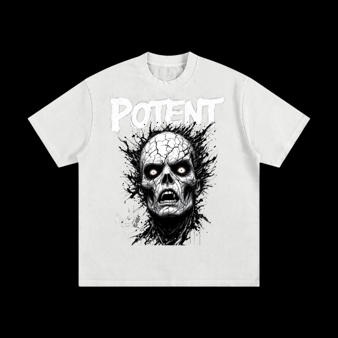 Heavyweight Vintage Washed Frayed T-Shirt