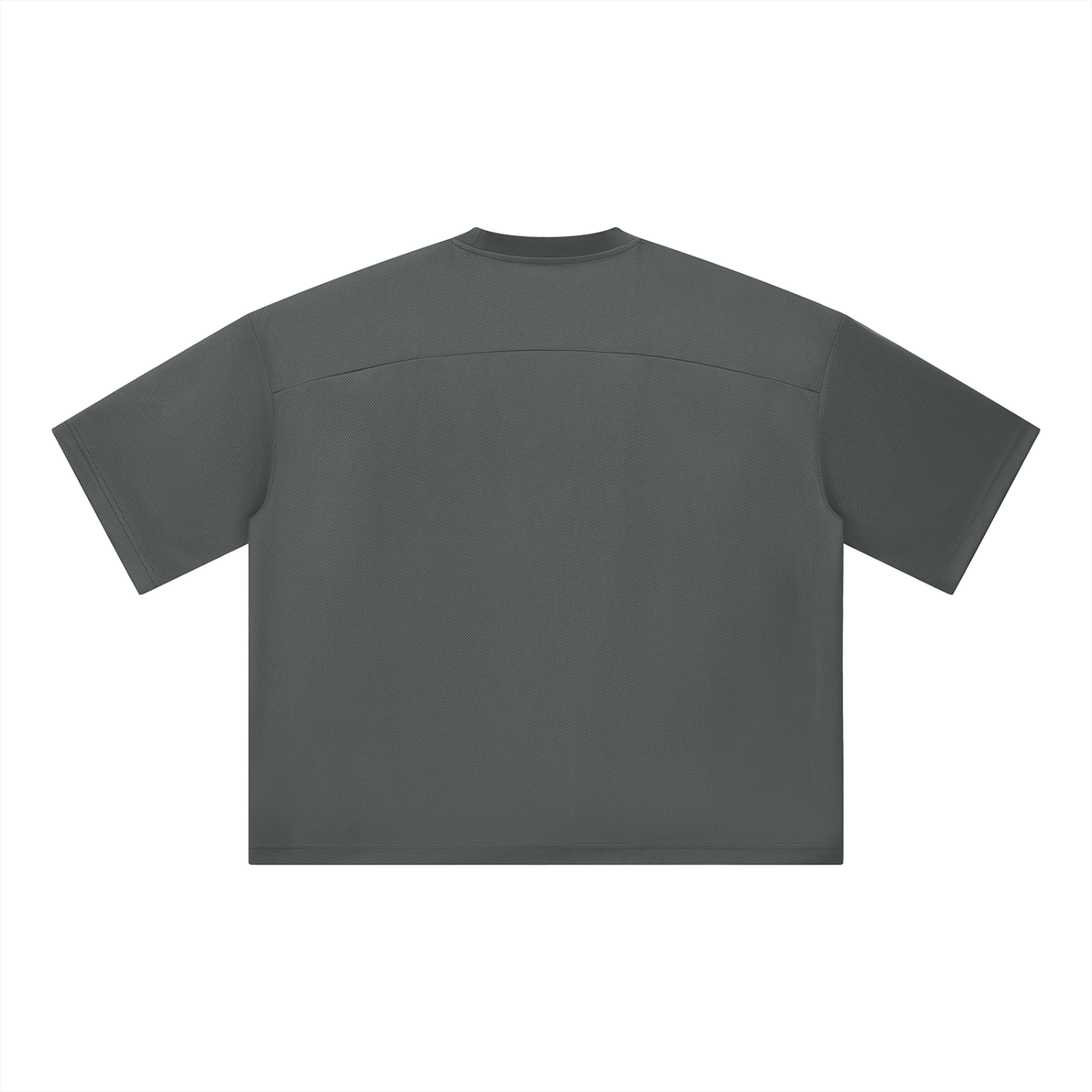 Unisex Boxy Mesh Crewneck T-Shirt
