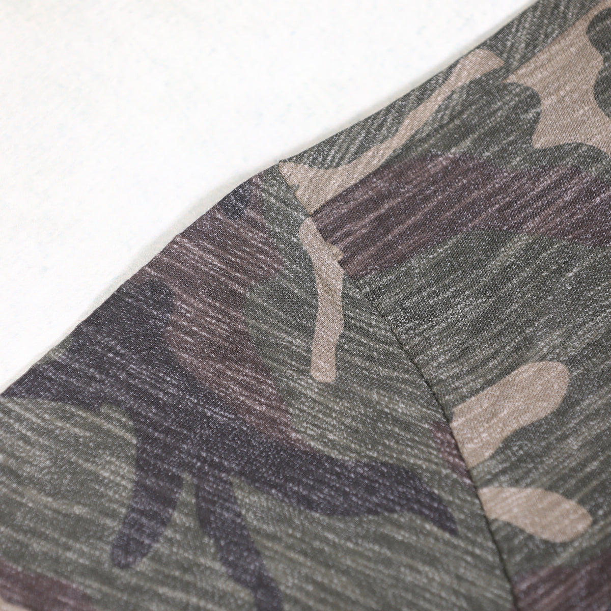 Unisex Heavyweight Camo Cropped Oversized T-Shirt (205GSM)