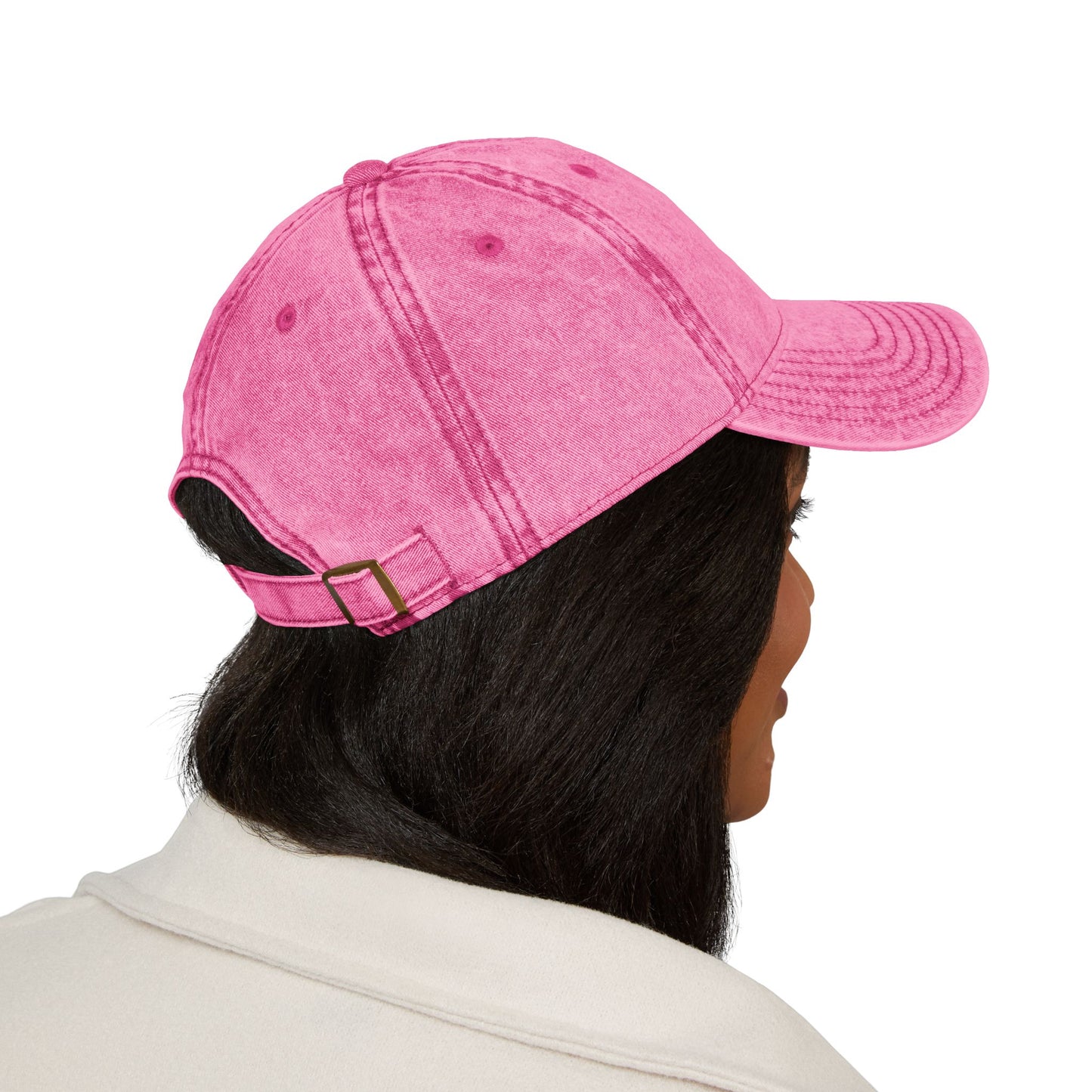 Potent Flamingo Embroidered Vintage Cap