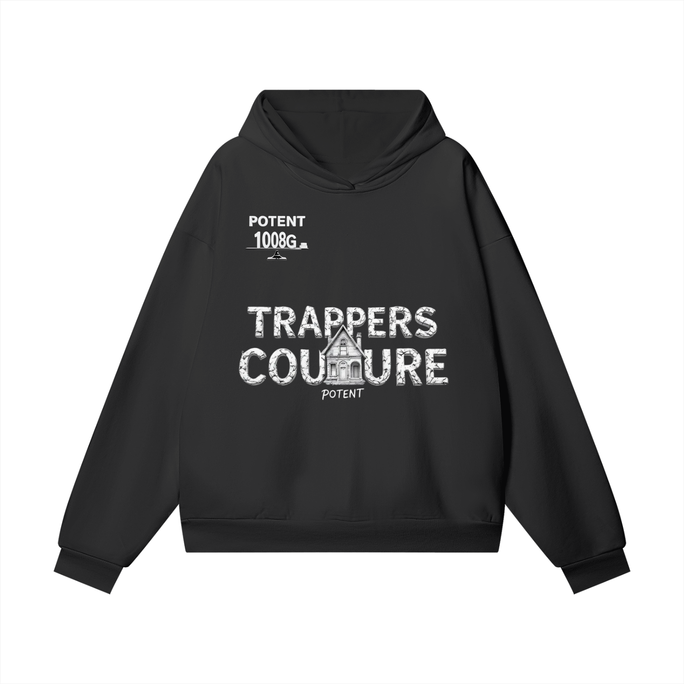 Oversize Heavyweight Hidden Pocket Fleece Hoodie - 460 GSM