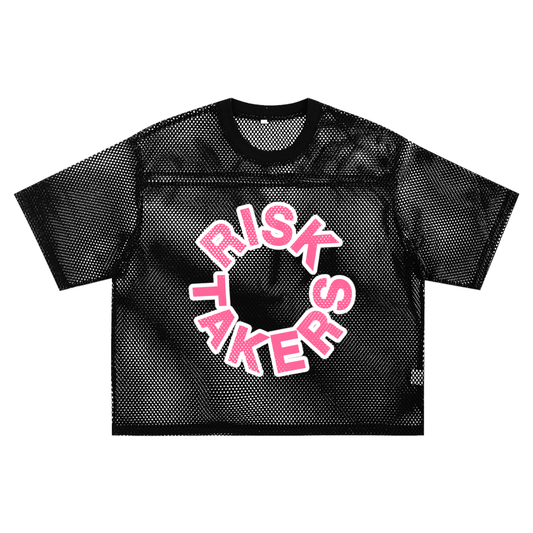 See-through Boxy Net T-Shirt