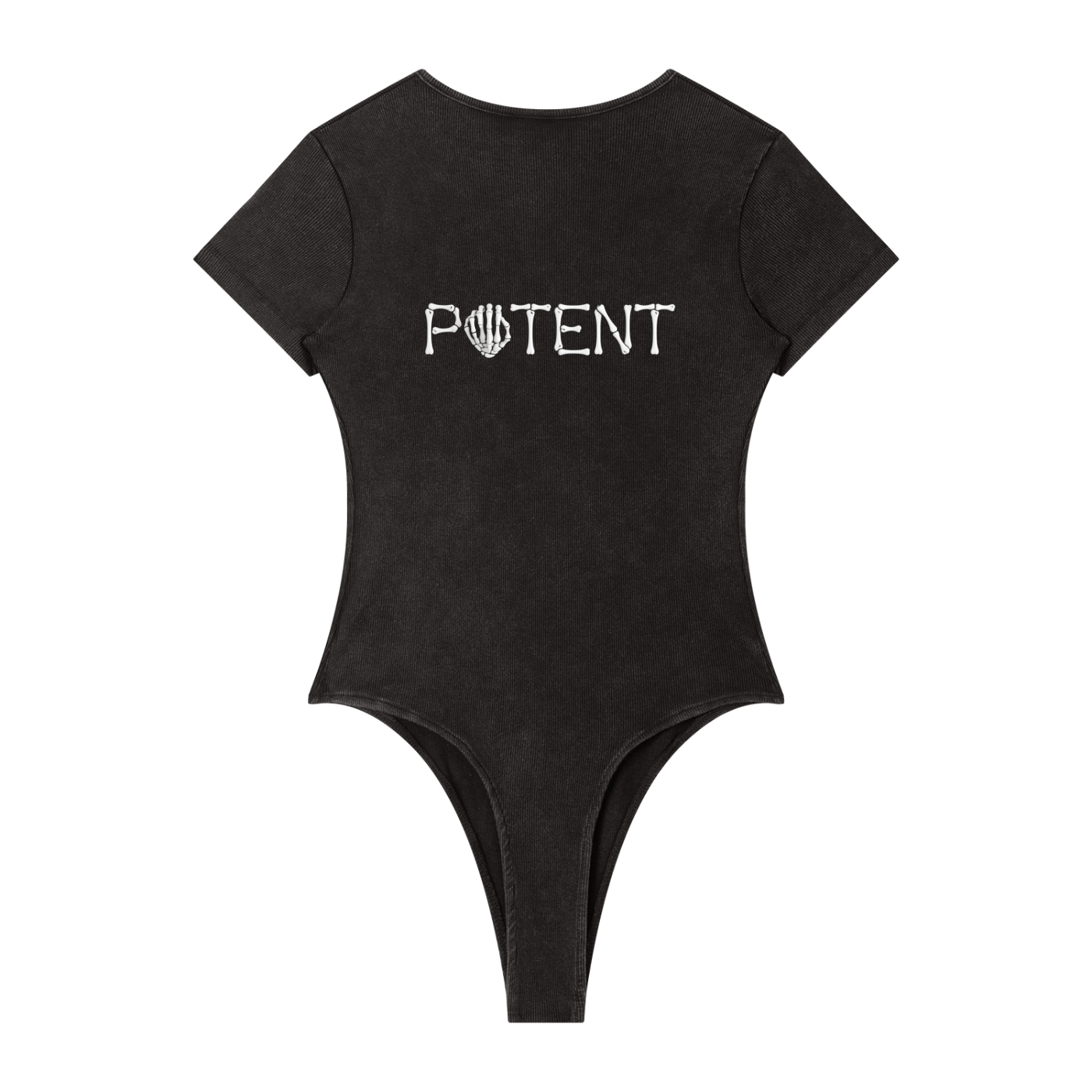 Women's Mineral Wash Crewneck Bodysuit