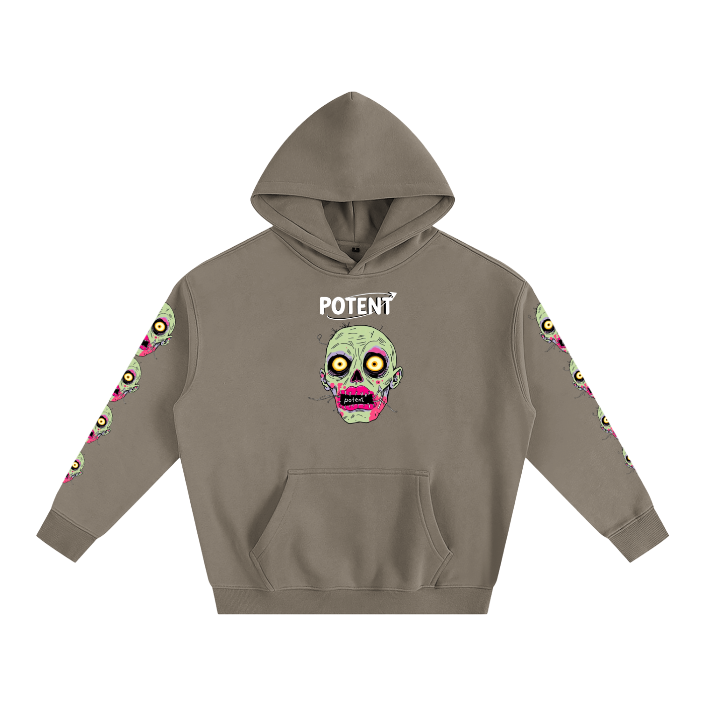 Oversize Fleeced Hoodie 350 GSM