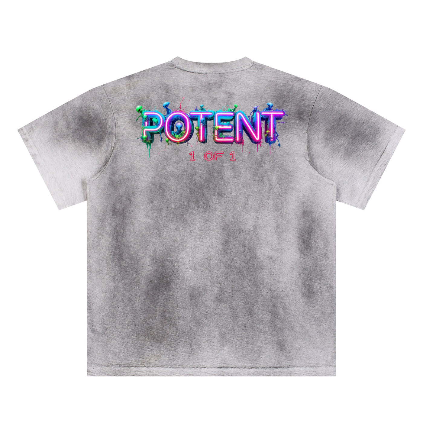 Sun Fade Hand-Painted T-Shirt